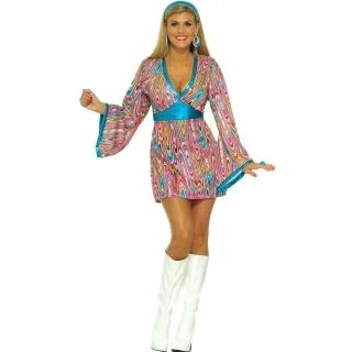 Adult Wild Swirl Dress Costume