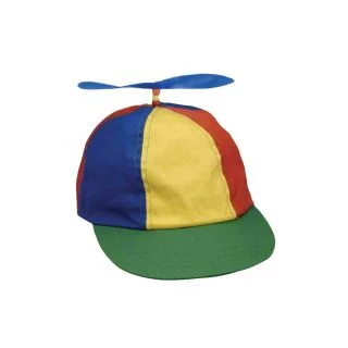 Multi-Colored Propeller Beanie Hat Costume Accessory