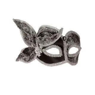 Fancy Brocade Masquerade Mask