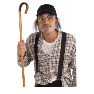 Old Man Costume Set For Adults