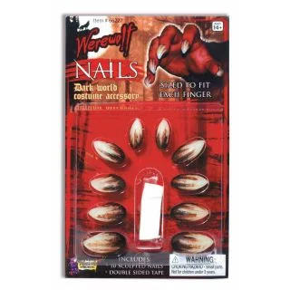 Werewolf Deluxe Costume Nails
