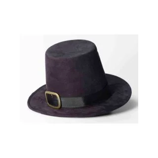 Deluxe Black Pilgrim Hat