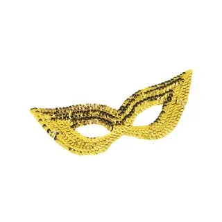 Gold Sequin Eye Mask