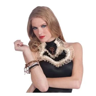 Steampunk Jabot with Gear