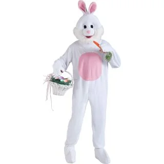 Men's Bunny Mascot White