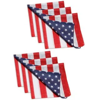 Red White & Blue Bandana 6 Pack Kit