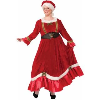 Mrs. Claus Classic Curvy Dress