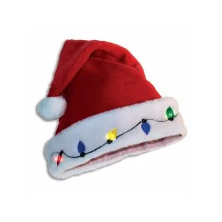 Light UP Santa Hat (One-Size)