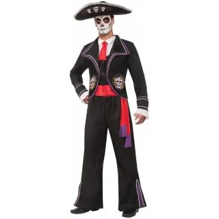 Men's Day of the Dead Mariachi Costume
