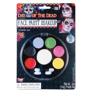 Face Paint for Day of the Dead Costume