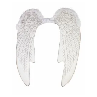 White Large Angel Wings