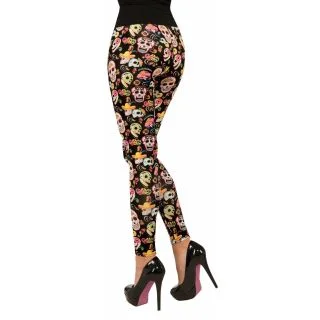 Leggings for Day of the Dead Costume