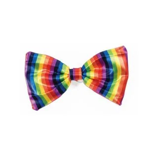 Rainbow Bow Tie