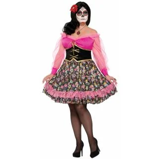 Day of the Dead Senorita Costume for Adult