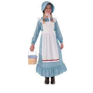 Child Pioneer Girl Kids Costume