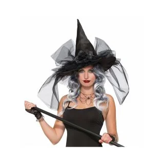 Deluxe Witch and Wizard Witch Hat