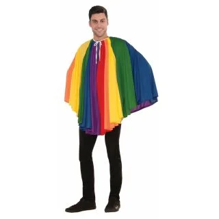 Rainbow Adult Cape Costume Accessory
