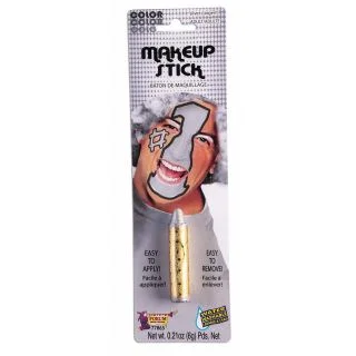Silver Face Paint Stick Costume Accessory