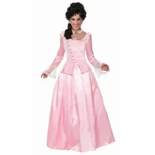 Colonial Maiden - Pink Costume