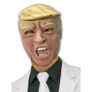 Adult's Vinyl Trump Mask