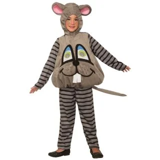 Toddler's Mouse Wiggle Eyes Costume