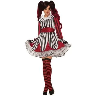 Miss Mischief Clown Costume For Women