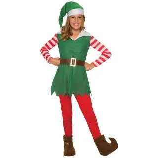 Girls Santa's Helper Costume
