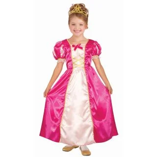 Girl's Lacy Cerise Princess Costume