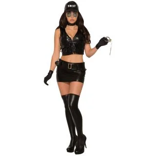 Sexy Swat Costume For Women