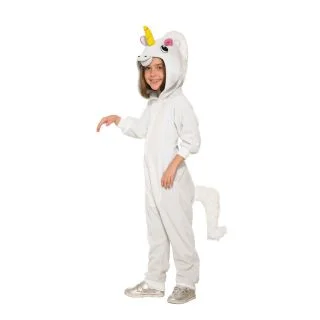 Girl's Unicorn Jumpsuit Costume