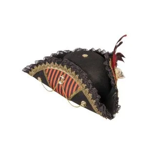 Women's Skull Buccaneer Hat