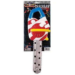 Red White and Blue Chainsaw Prop