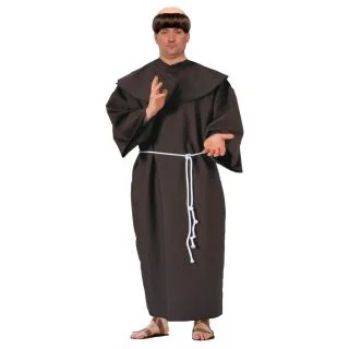 Plus Size Men's Medieval Monk Costume