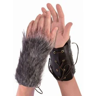 Viking Wrist Guards Costume Accessories