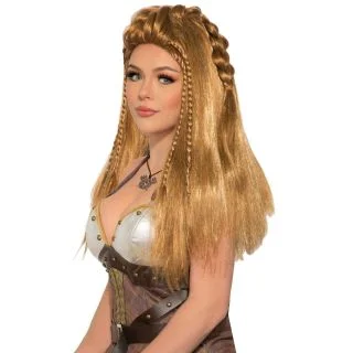 Brown Womens Warrior Wig