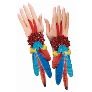 Parrot Bird Wristlet