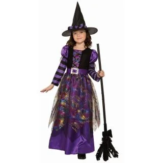 Spider Sparkle Witch Costume for Kids