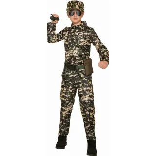 Army Jumpsuit Costume for Kids