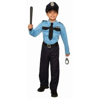 Police Hero Costume for Kids