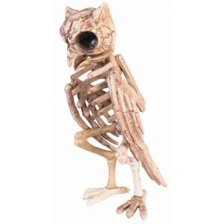 Skeleton Owl Decoration