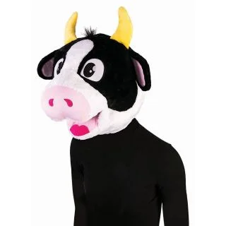 Mascot Mask Adult - Cow