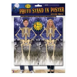 Skeleton Photo Poster Decoration