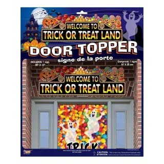 Trick or Treat Land Door Topper