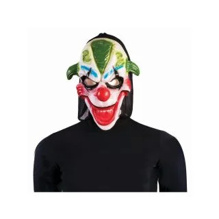 Evil Clown Green Hair Mask