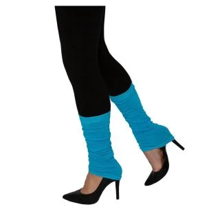 Blue Leg Warmers