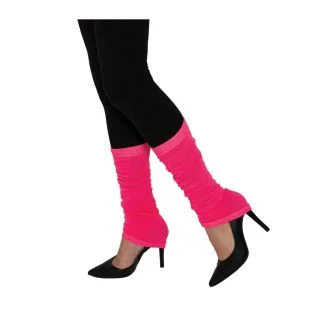 Neon Pink Leg Warmers