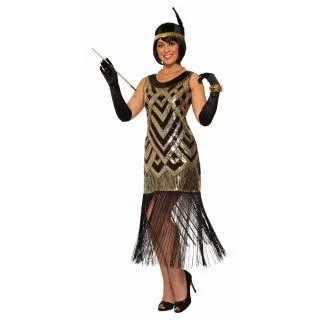 Women's Adult Art Deco Flapper Costume