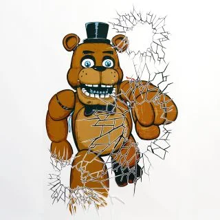 Five Nights at Freddy's Window Covers (2 Pack)