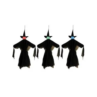 Light Up-Color Changing Witch Trio