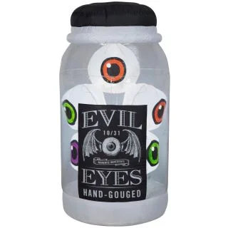 Flashing Evil Eye 5.5 Ft. Airblown Inflatable